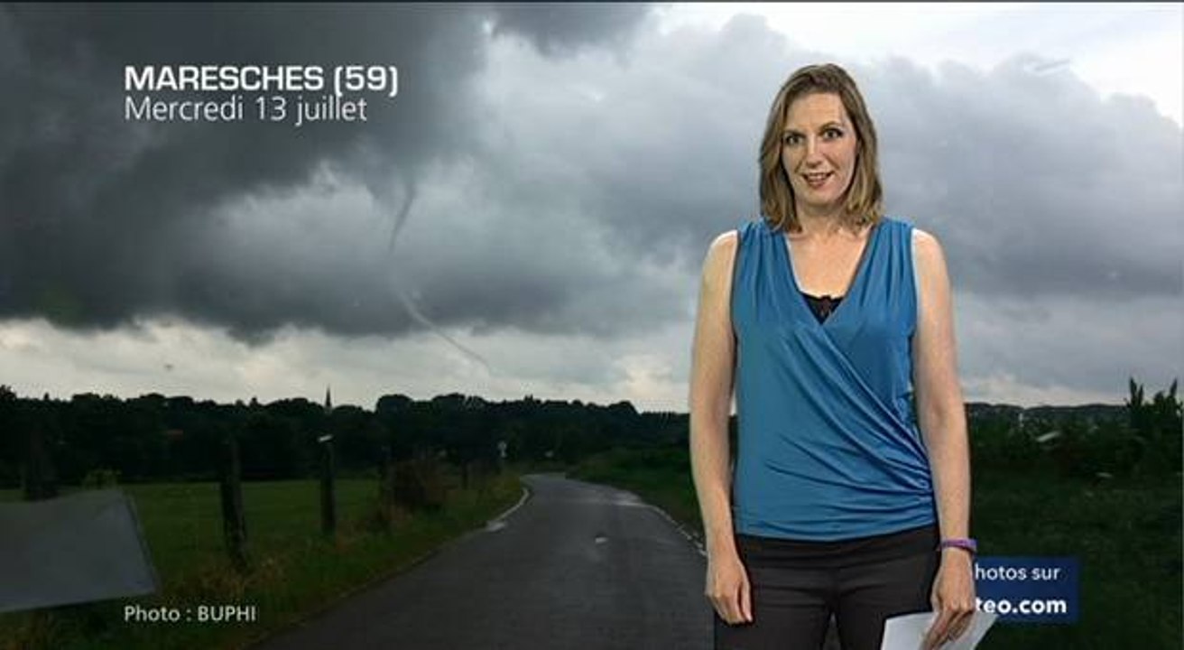 Début de tornade dans le Nord