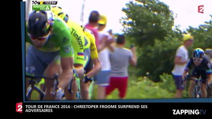Tour de France 2016 : Le coup de bordure de Christopher Froome qui surprend les autres favoris (Vidéo)