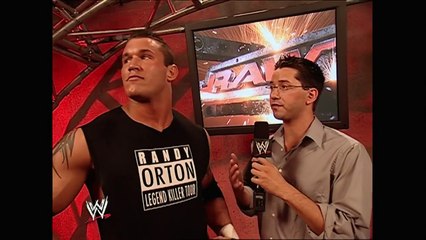 Randy Orton Interview: Raw, July 19, 2004