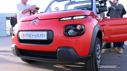 Présentation Citroën E-Mehari