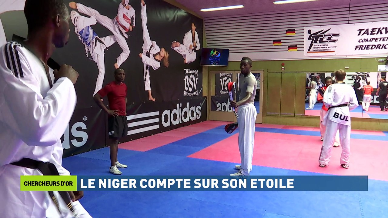Cheik Cheick Cissé Sallah & Issoufou Alfaga Médaillés Rio 2016 taekwondo "Chercheurs d'Or" Sylvère-Henry Cissé
