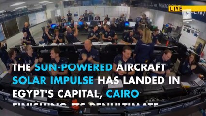 Zero-fuel plane lands in Cairo after 2 day flight