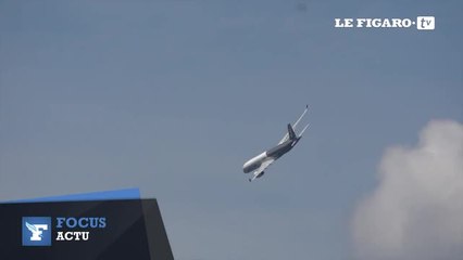 Les manœuvres impressionnantes d'un Airbus A350