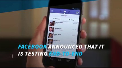 Facebook Messenger starts encryption rollout