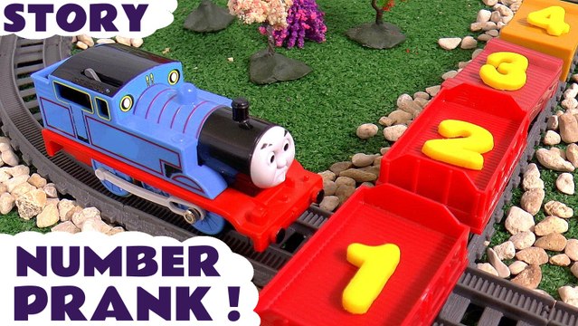 NUMBER PRANK - Join Thomas and Friends as a Ghost steals all of the Play Doh numbers in a prank! Featuring Thomas and Friends, Ghosts and many more family fun toys