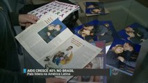 Relatório da ONU mostra aumento no número de casos de Aids no Brasil