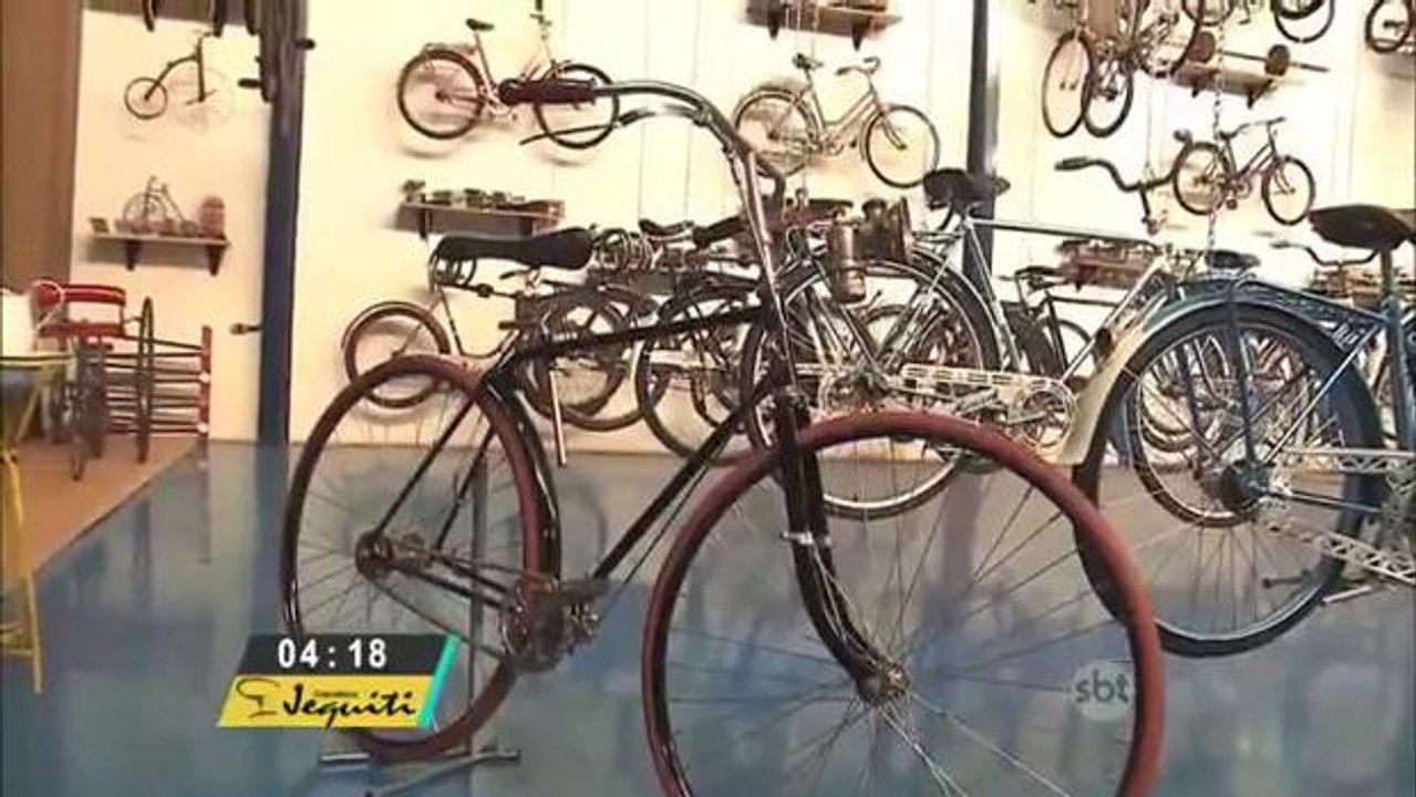 PR: Artesão faz sucesso com restauração de bici...