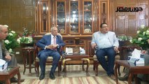 المحافظ يلتقى مع مستشار وزير التضامن للاتفاق على تنفيذ برنامج تكافل وكرامة بشمال سيناء