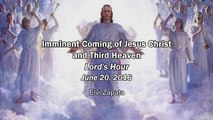 Imminent Coming of Jesus Christ and the Third Heaven - Minister Elvi Zapata 6/20/2016