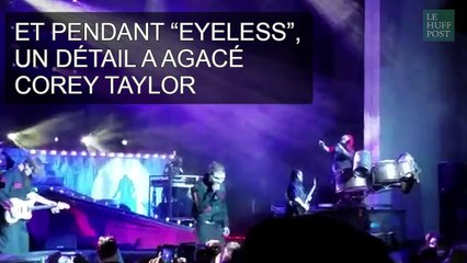 En concert, mieux vaut écouter le chanteur de Slipknot