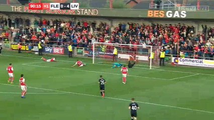 Roberto Firmino   Second Goal HD - Fleetwood Town 0-5  Liverpool 13-07-2016