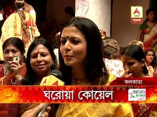 actress koel mullick on durga puja