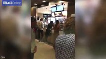 Dos mujeres se pelearon con empleados de un McDonald's