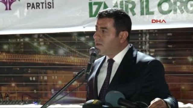 İzmir Hdp Genel Başkanı Selahattin Demirtaş, İzmir'de Partililerle Buluştu -2