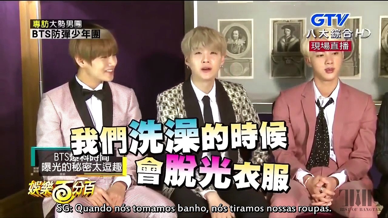16.06.21 - Entrevista do BTS no 100% Entertainment [Legendado PT-BR]