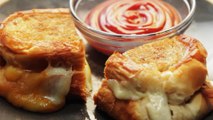 Fried Cheese Curd Grilled Cheese - Gourmet Twist On a Comfort Classic