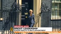 Brussels welcomes appointment of May as British PM