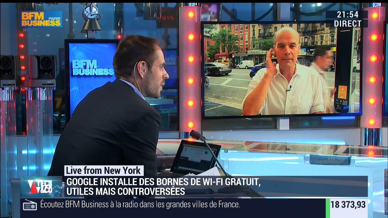 Live From New York: Google installe des bornes wi-fi gratuit, utiles mais controversées - 13/07