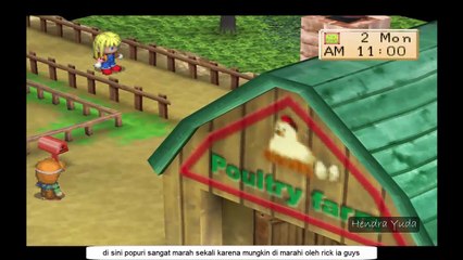 harvest moon back to nature - rich memarahi popuri