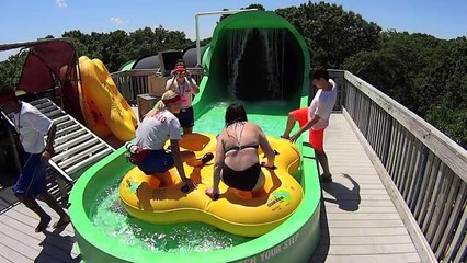 Alien Water Slide at Splish Splash
