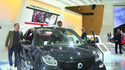 Download Video: Smart ForTwo cabriolet : topless - En direct du salon de Francfort 2015