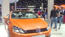 Volkswagen Golf cabriolet restylé : discrète - En direct du salon de Francfort 2015