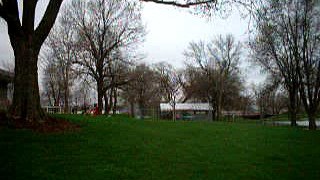 Flooding at Thomas Park. Marion, Iowa. 4-25-08.