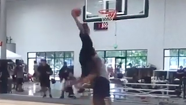 Shaquille O'Neal Dunked On By Son