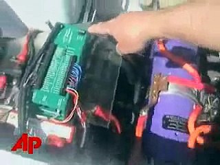 1200 WHITE ZOMBIE - Datsun DC Electric Car