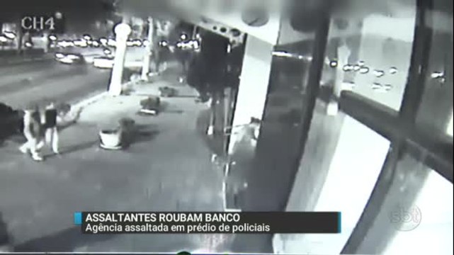 SP: Imagens exclusivas mostram roubo milionário dentro de associação militar