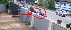 Shocking Accident in Kerala INDIA Caught on cctv