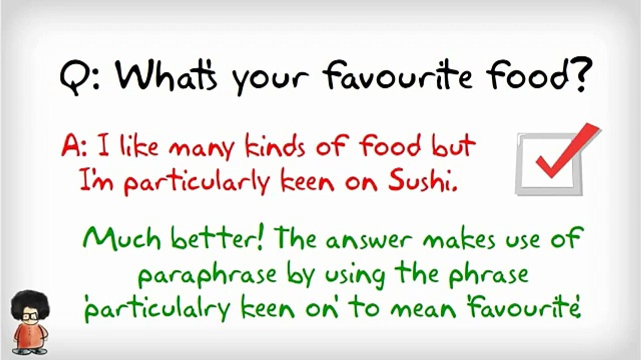 IELTS BAND 7 vocabulary for speaking test (part 1)