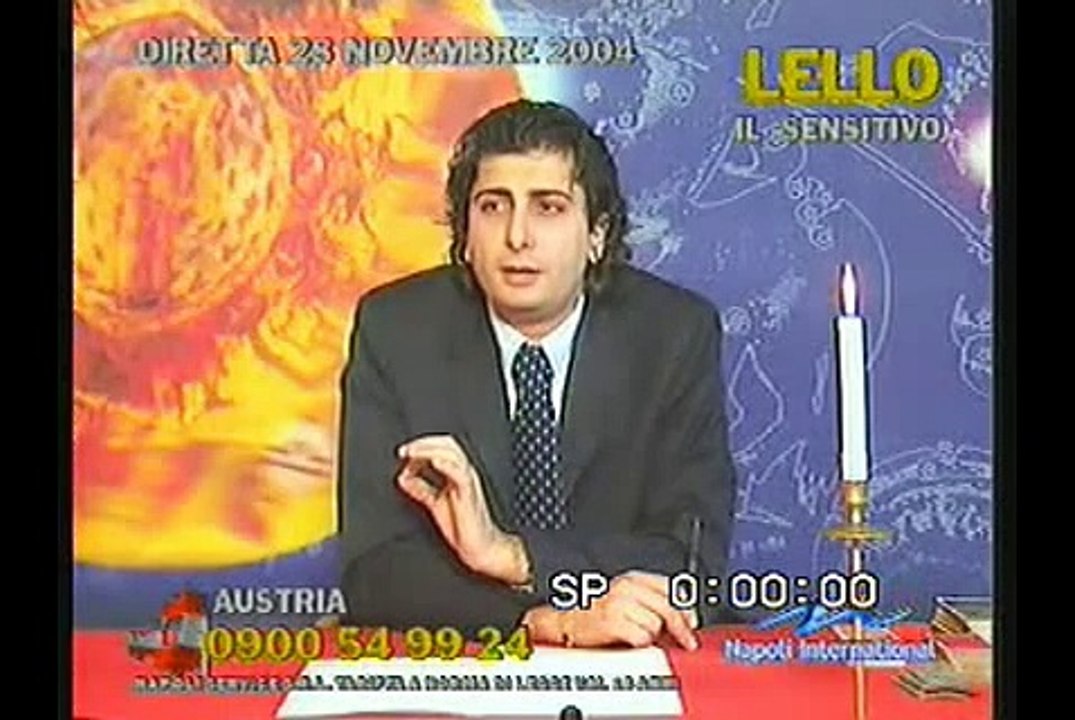 LELLO IL SENSITIVO BARZELLETTA BOSSI 28 NOV 2004