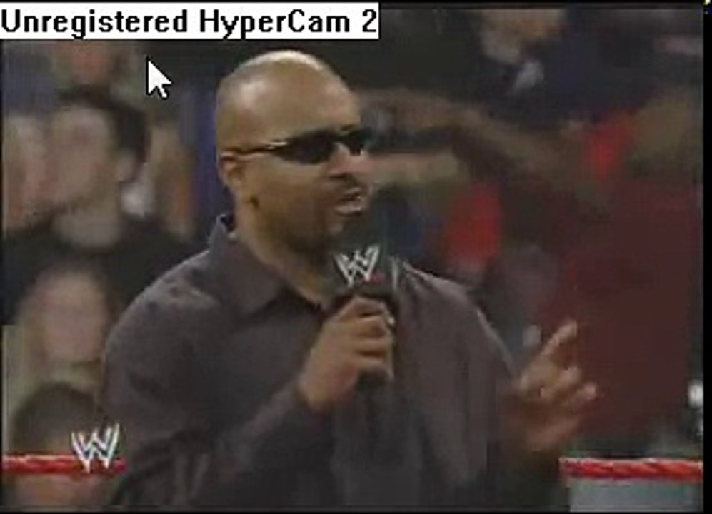 John cena and Triple H contract signing for wrestlemania 22