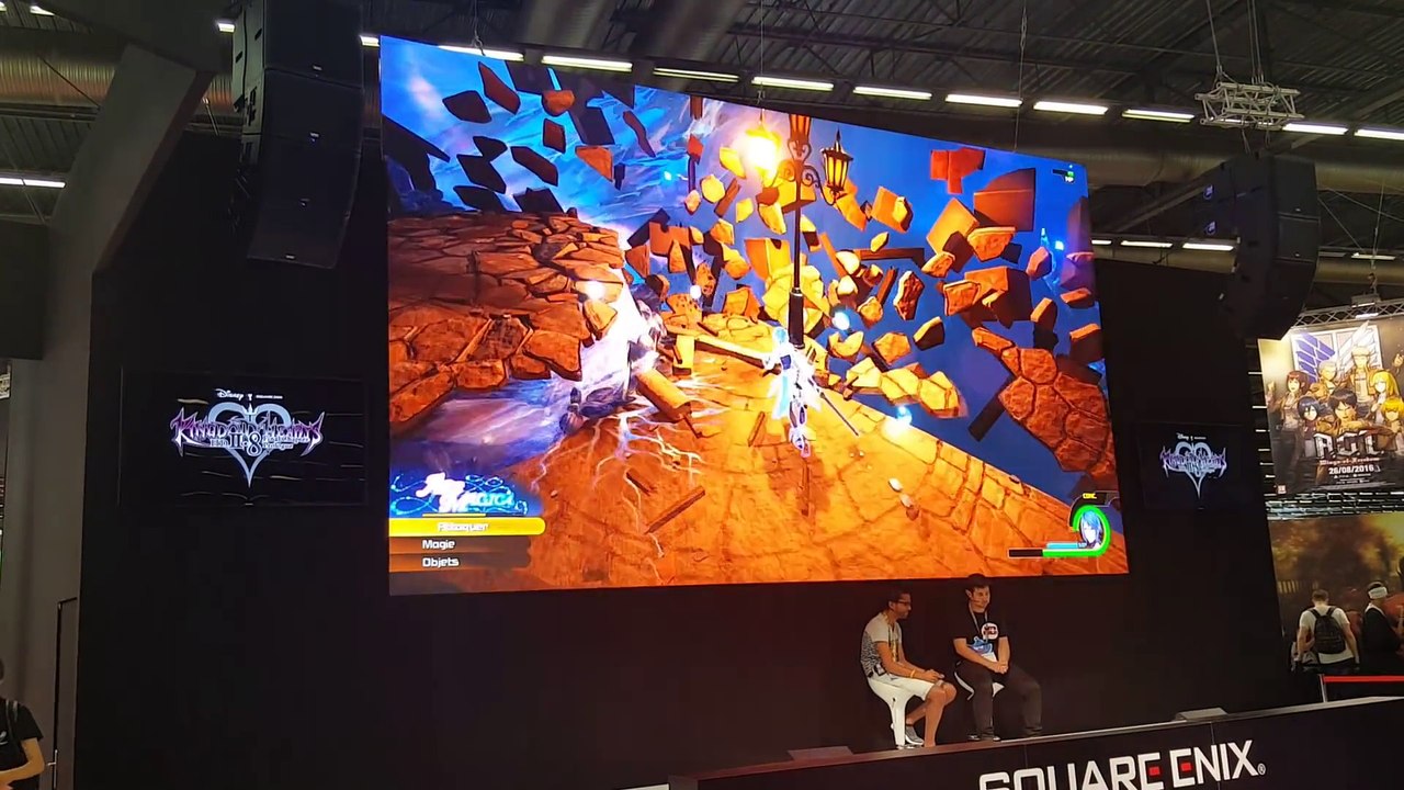 Kingdom Hearts HD 2.8 Final Chapter Prologue - Japan Expo di Parigi - Gameplay #2