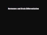 Download Hormones and Brain Differentiation PDF Full Ebook