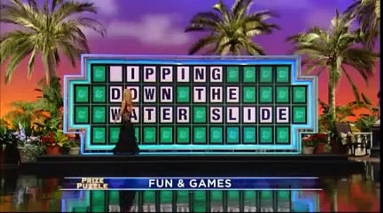 Wheel of Fortune 12/2/10: Yippeeee, and a 7!!!