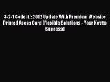 Read 3-2-1 Code It!: 2012 Update With Premium Website Printed Acess Card (Flexible Solutions