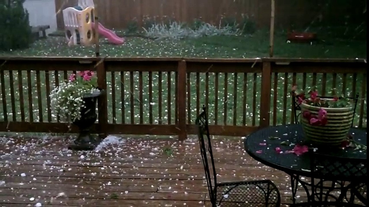 Oklahoma City Hail Storm May 16, 2010 by Aaron Snow