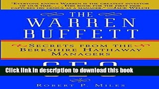 Download The Warren Buffett CEO: Secrets of the Berkshire Hathaway Managers  PDF Free