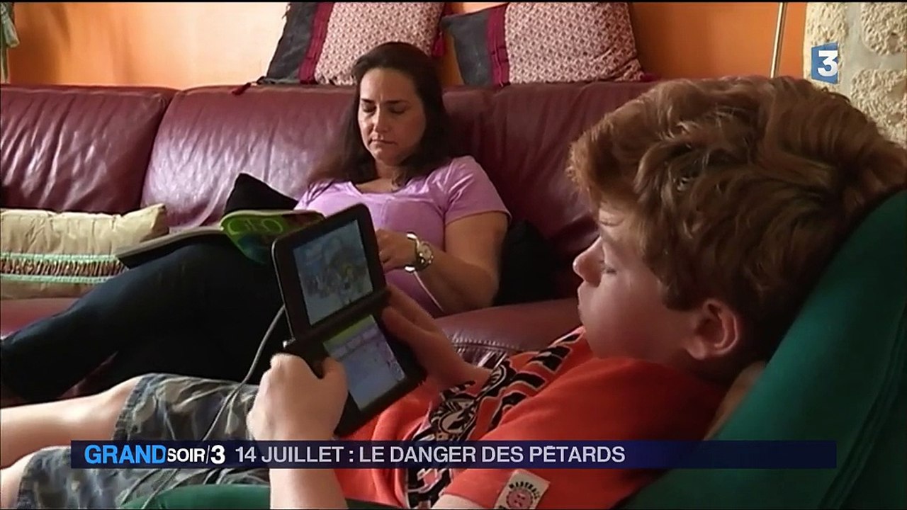 14-Juillet , les dangers des pétards