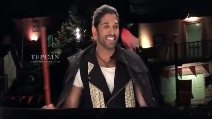 Allu Arjun Imitating Pawan Kalyan - Rare and Exclusive