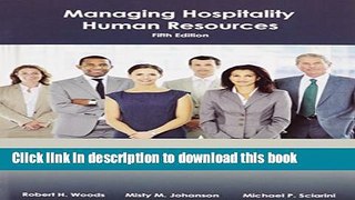 Read Managing Hospitality Human Resources  Ebook Free
