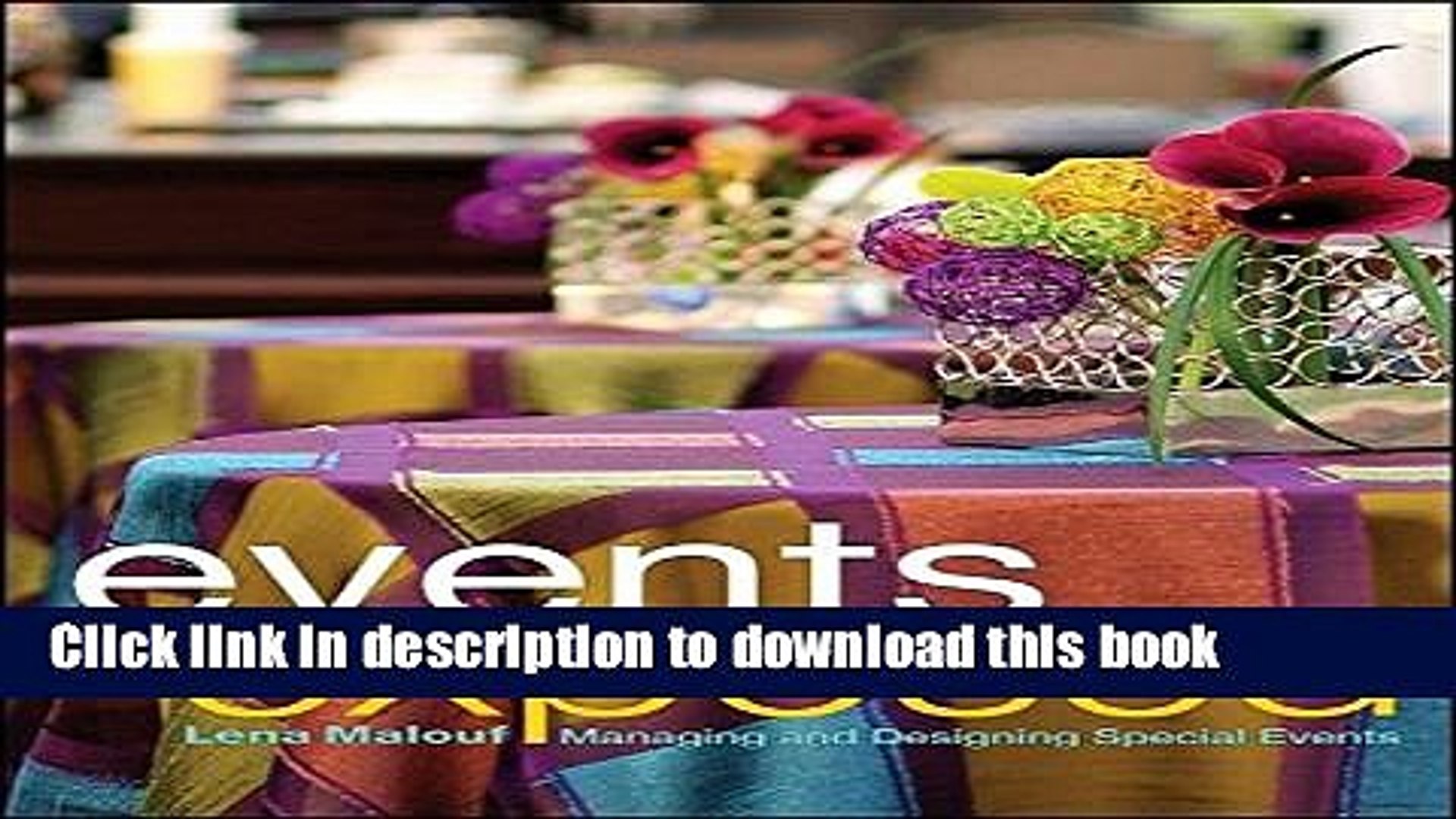 Read Events Exposed: Managing and Designing Special Events  Ebook Free