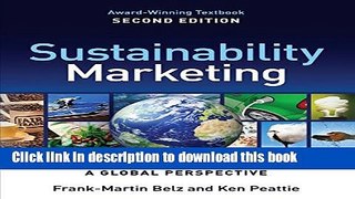 Read Sustainability Marketing: A Global Perspective  Ebook Free