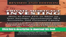 [PDF] Private Mortgage Investing: How to Earn 12% or More on Your Savings, Investments, IRA