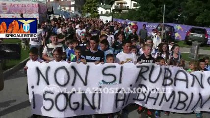 CONTESTAZIONE 14 LUGLIO AURONZO - LALAZIOSIAMONOI