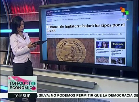 Banco de Inglaterra bajará tasas de interés