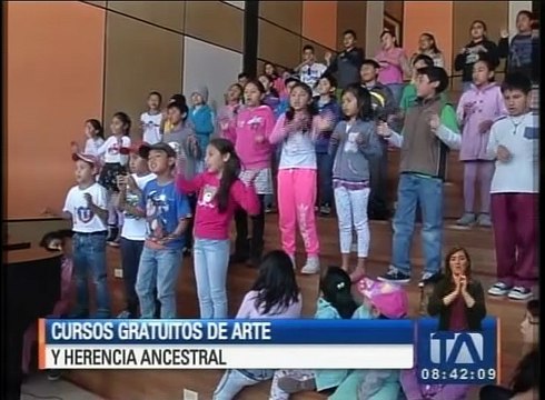 Cursos gratuitos de arte y herencia ancestral para estas vacaciones