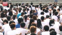 周永康在罷課集會中呼籲香港人起來抗爭不可認命 (2014/09/22)